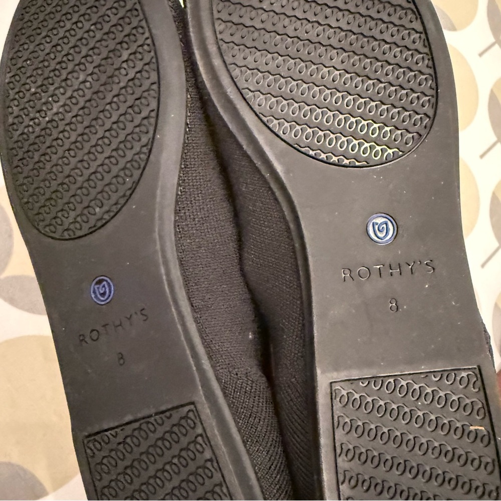 Rothy’s Black Slip-On Loafers - Picture 3 of 5